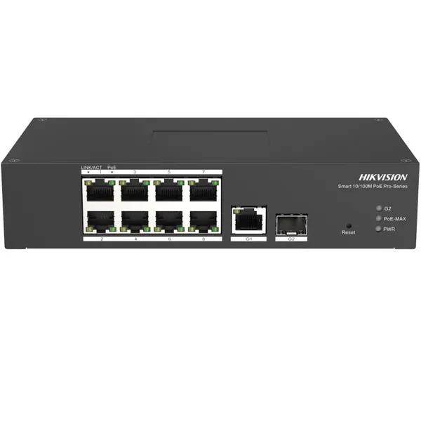 Switch HIKVISION DS-3T1310P-SI/HS 8 Porturi PoE+ 110W Managed - imagine 2