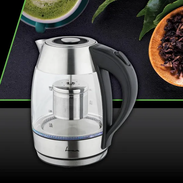 Fierbător FRAM FEK-MTF2200G 1.8L Filtru Ceai