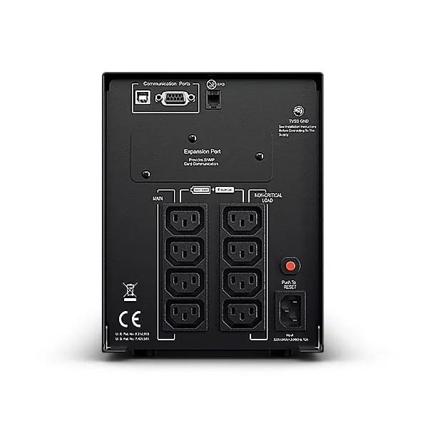 UPS CYBER POWER PR1000ELCD 1000VA 900W Sinusoidă Pură Tower - imagine 3