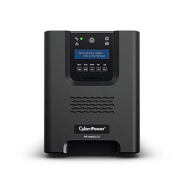 UPS CYBER POWER PR1000ELCD 1000VA 900W Sinusoidă Pură Tower - imagine 4