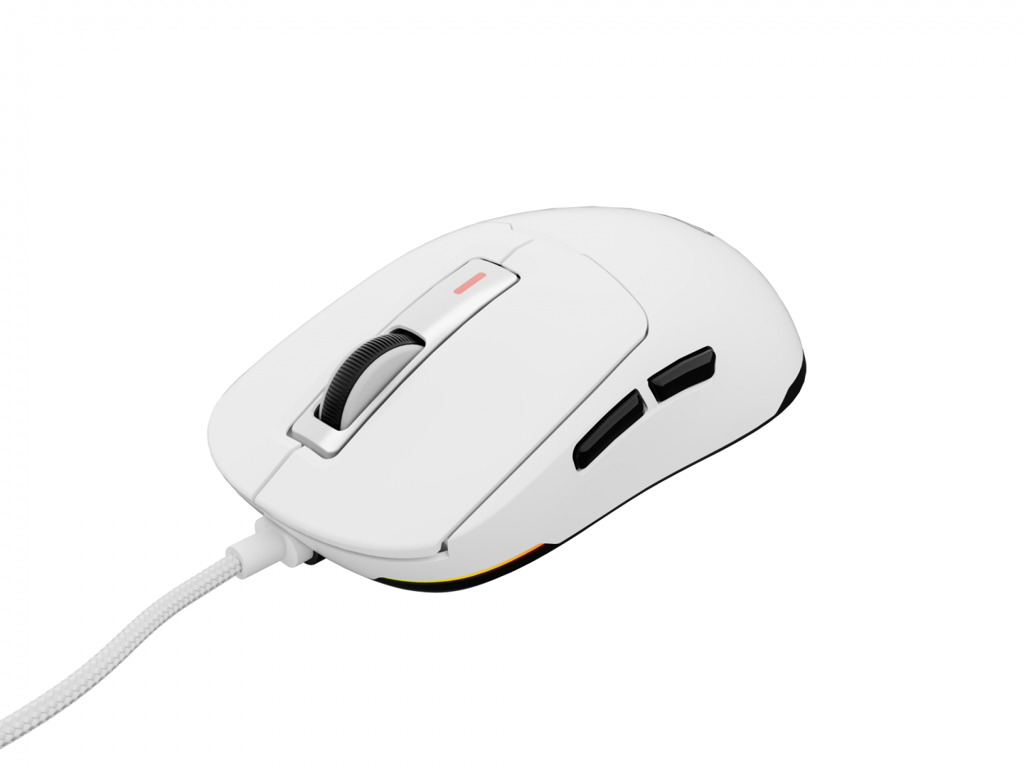 Mouse Gaming GENESIS Krypton 660 12000 DPI RGB Alb - imagine 3