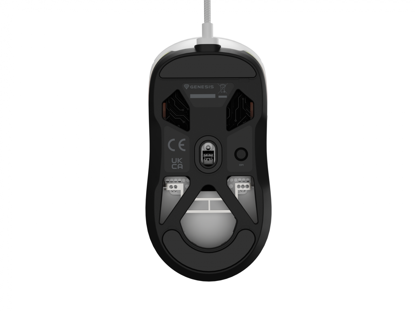 Mouse Gaming GENESIS Krypton 660 12000 DPI RGB Alb - imagine 11