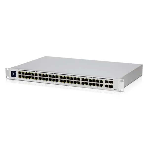 Switch UBIQUITI USW-48-POE 48 Porturi Gigabit PoE+ Managed 1U - imagine 3