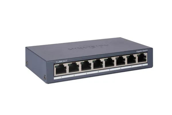 Switch HIKVISION DS-3E0508-O 8 Porturi Gigabit RJ45