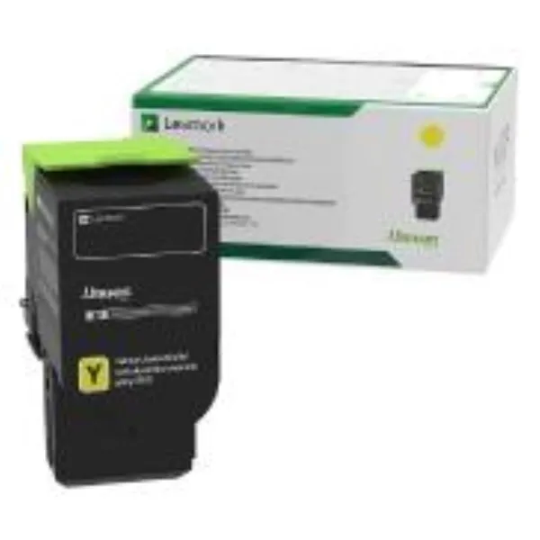 Toner LEXMARK 78C20Y0 Galben Original 1400 de Pagini - imagine 2