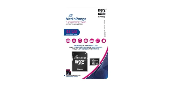Card Memorie MEDIARANGE Micro SDHC 32GB Class 10 MR959
