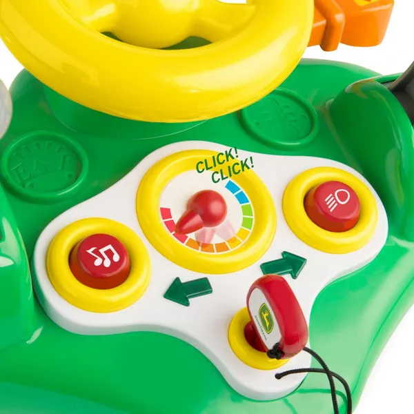 Volan Jucărie TOMY John Deere cu Lumină și Sunete T34906 - imagine 2