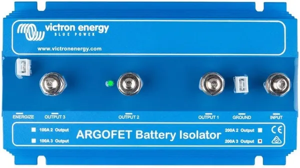 Izolator Baterii VICTRON ENERGY Argofet 200-3 200A Trei Baterii