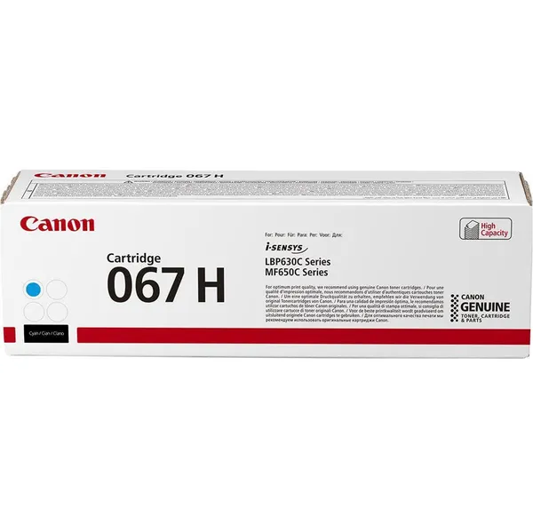 Toner Original CANON CRG-067HC Cyan 5105C002AA 2150 pagini - imagine 2