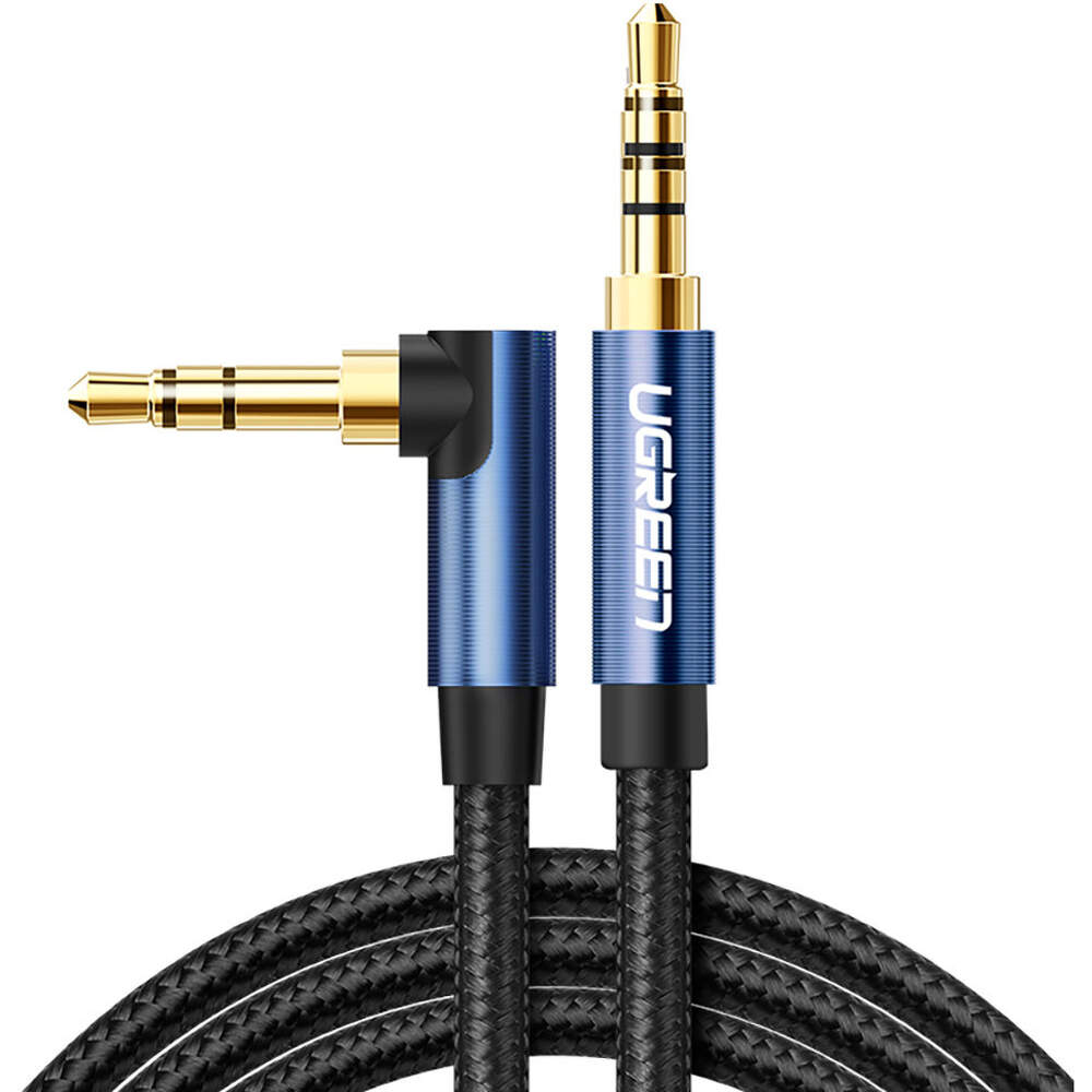 Cablu Audio UGREEN AV112 Stereo 3.5mm Jack 1m Albastru