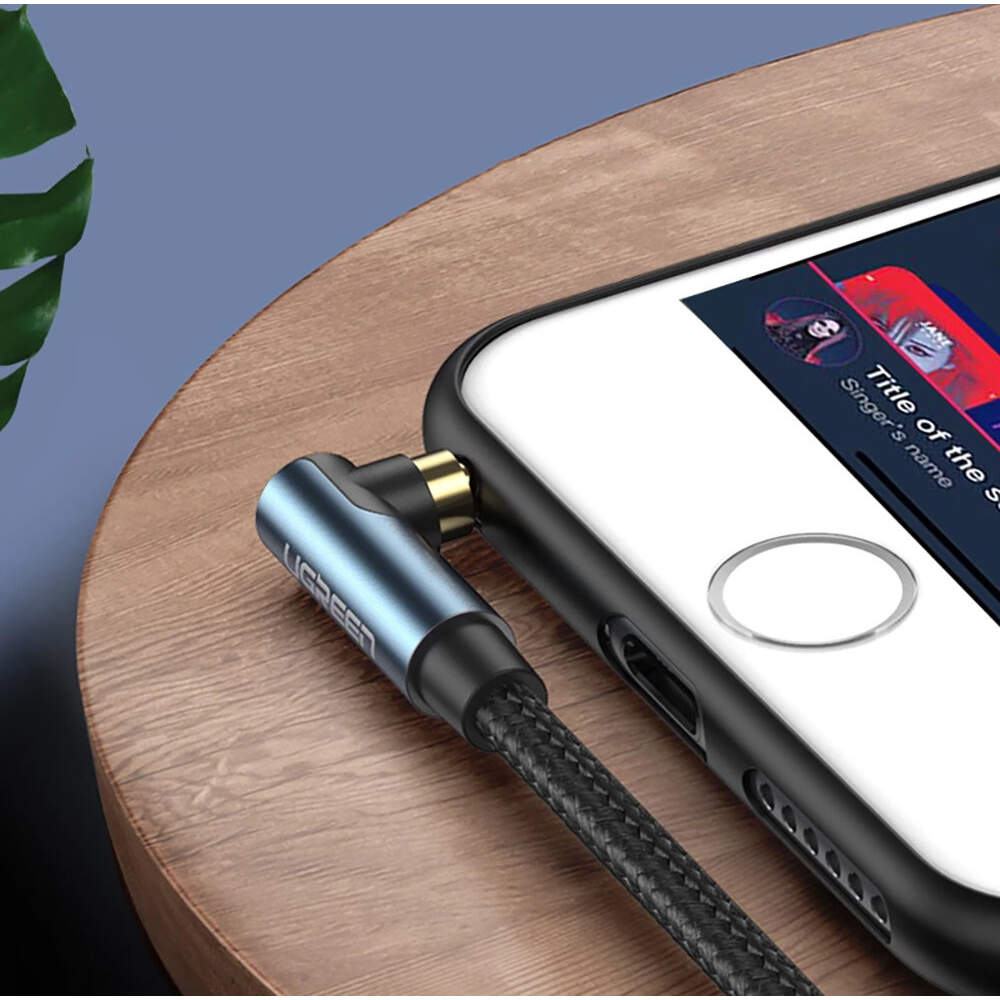 Cablu Audio UGREEN AV112 Stereo 3.5mm Jack 1m Albastru - imagine 4