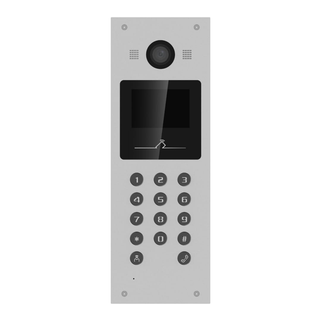 Post Videointerfon HIKVISION DS-KD3003-E6 2MP Alb