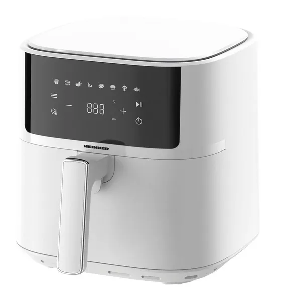 Friteuză cu aer cald HEINNER WhiteElinn HAF-B6WH17SQ 5.7L 1700W Alb