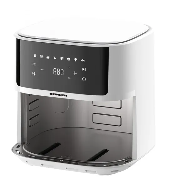 Friteuză cu aer cald HEINNER WhiteElinn HAF-B6WH17SQ 5.7L 1700W Alb - imagine 3