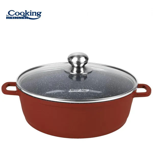 Cratiță HEINNER Calabria 8.8L Aluminiu cu capac