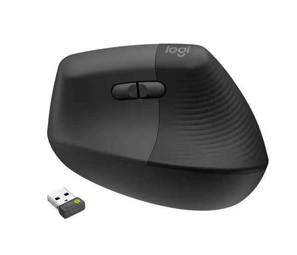 Mouse LOGITECH Lift Vertical Ergonomic Wireless Negru 910-006494