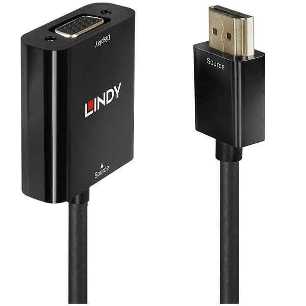 Adaptor HDMI-VGA LINDY LY-38291 Negru - imagine 2