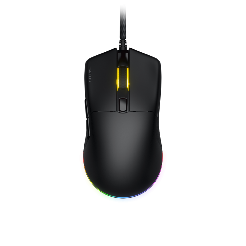 Mouse Gaming HATOR Pulsar 3 USB 12000 DPI Negru