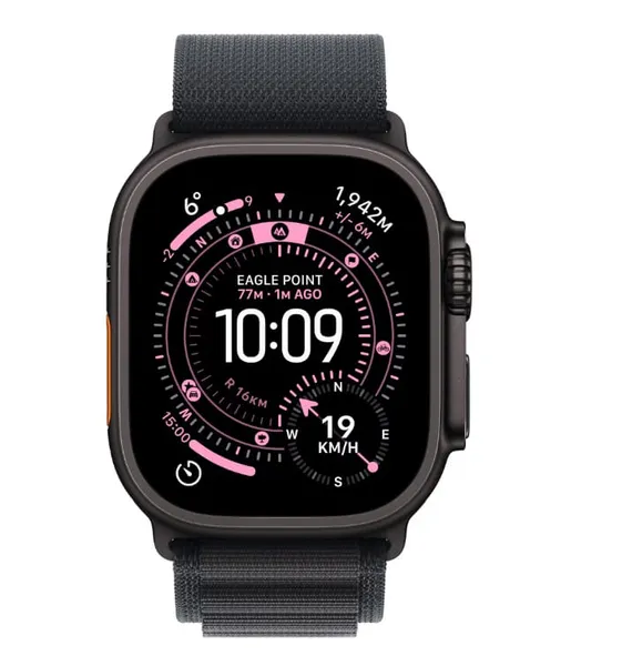 Smartwatch APPLE Watch Ultra 3 49mm Black Titanium GPS Cellular