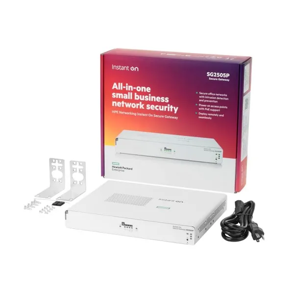 Gateway ARUBA NETWORKS SG2505P 5-Port SmartRate 2.5G PoE+ 64W - imagine 2