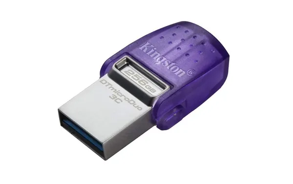 Memorie USB KINGSTON DataTraveler microDuo 3C 256GB Mov - imagine 4