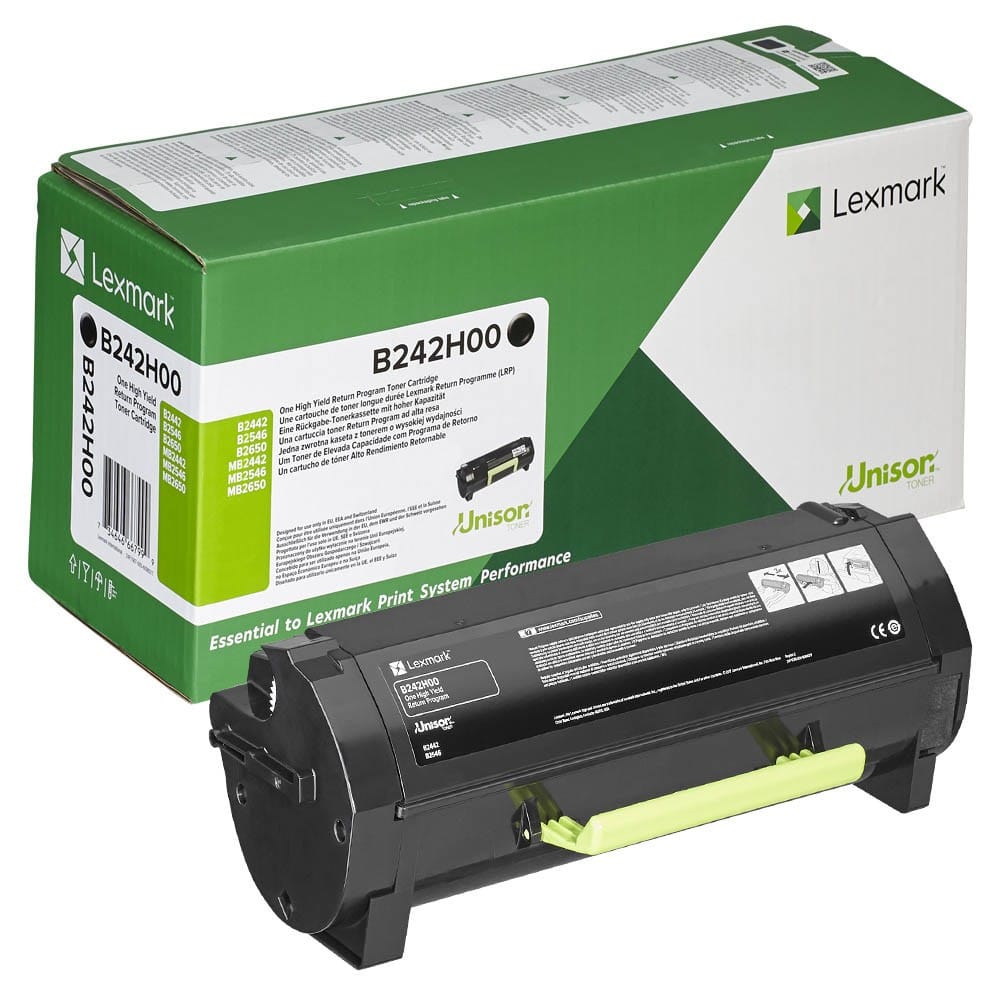Toner LEXMARK B242H00 Negru Original 6000 Pagini