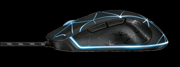 Mouse Gaming TRUST GXT 133 Locx Illuminated cu Fir - imagine 4
