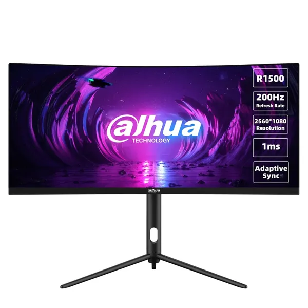 Monitor Gaming DAHUA LM30-E330CA 30 inch 2560x1080 Black Red