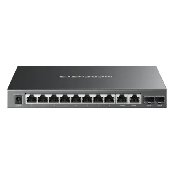 Switch PoE MERCUSYS MS108 Gigabit 8 Porturi PoE+