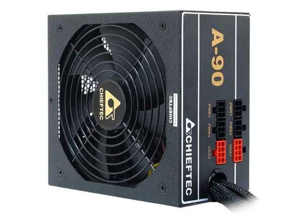 Sursă PC CHIEFTEC A-90 GDP-750C 750W Semi-modulară 80 Plus Gold - imagine 2