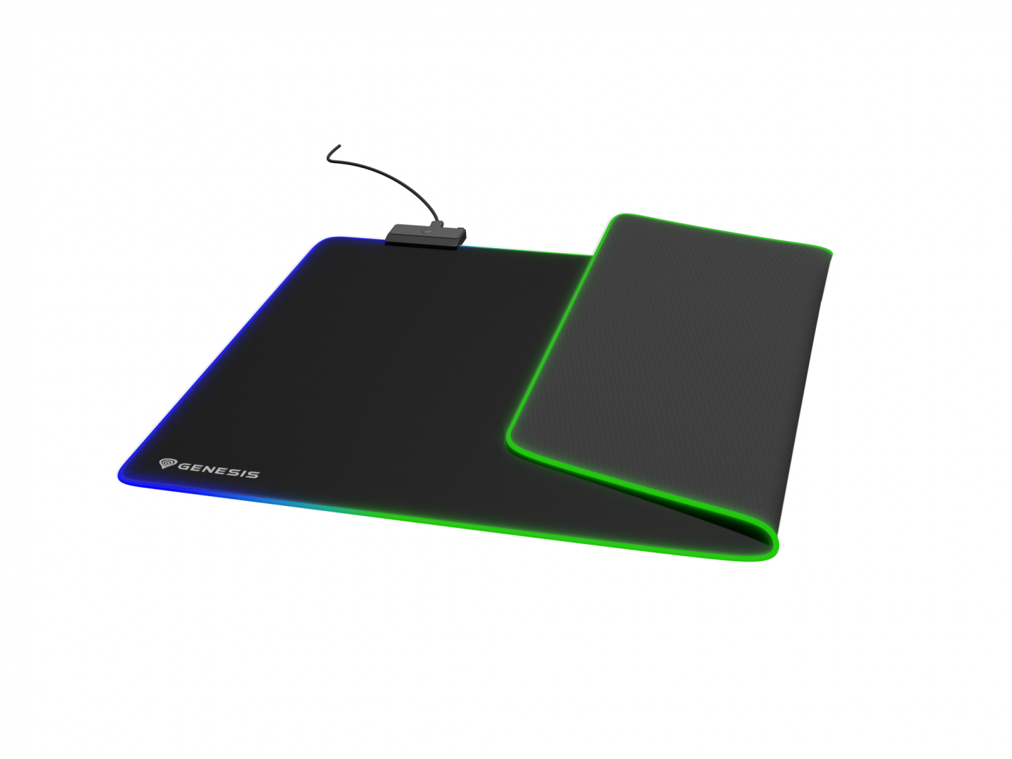 Mousepad GENESIS Boron 500 XXL RGB Negru 800x400mm - imagine 2