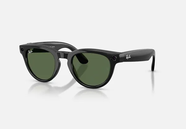 Ochelari Smart RAY-BAN Meta HEADLINER Low Bridge Fit Negru Lucios G-15 GEN2