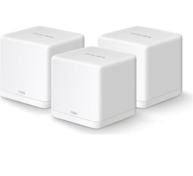 Sistem Mesh Wi-Fi MERCUSYS Halo H30G AC1300 Dual-Band Gigabit 3-Pack