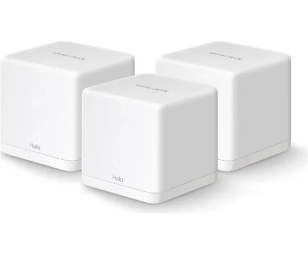 Sistem Mesh Wi-Fi MERCUSYS Halo H30G AC1300 Dual-Band Gigabit 3-Pack