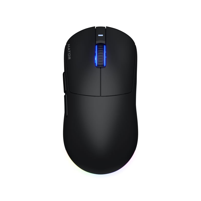Mouse HATOR Quasar 3 Wireless 12000 DPI Negru
