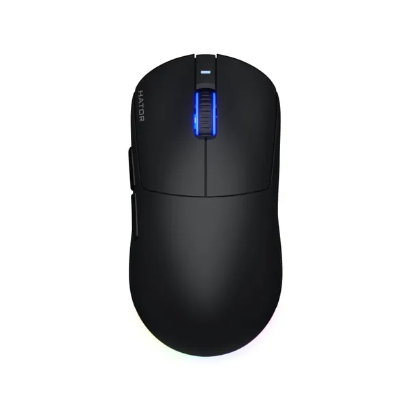 Mouse HATOR Quasar 3 Wireless 12000 DPI Negru