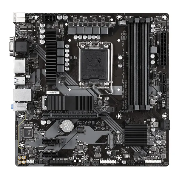 Placă de bază GIGABYTE B760M DS3H DDR4 LGA1700 microATX - imagine 2