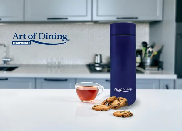 Termos HEINNER Art of Dining 450 ml Indicator LED Inox - imagine 9