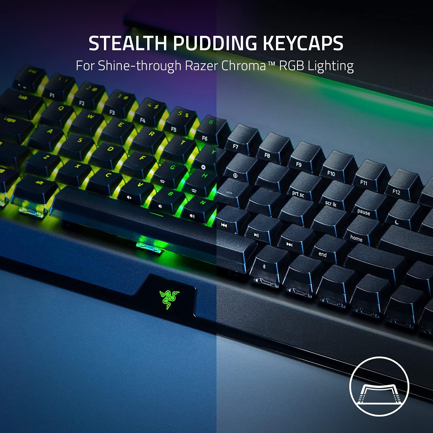 Tastatură Gaming RAZER BlackWidow V3 Mini HyperSpeed Phantom Yellow - imagine 7