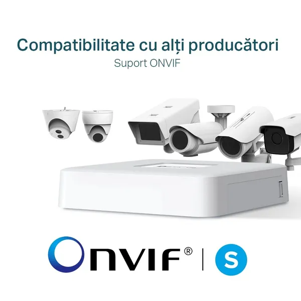 NVR TP-LINK VIGI NVR1104H-4P 4 Canale 4K PoE+ - imagine 7