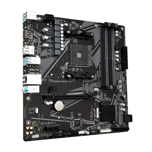 Placă de bază GIGABYTE A520M DS3H V2 AM4 DDR4 mATX - imagine 2