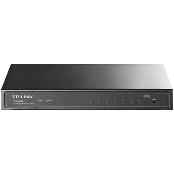 Switch TP-LINK TL-SG2008P 8 Porturi PoE Gigabit - imagine 4