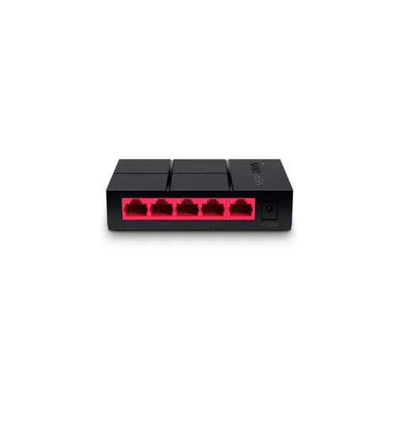 Switch MERCUSYS MS105G 5 Porturi Gigabit 10/100/1000 Mbps - imagine 2