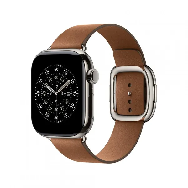 Curea APPLE Watch Modern Buckle 42mm Caramel Small - imagine 2