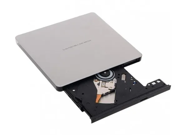 Unitate optică externă LG GP60NS60 DVD-RW 8x USB 2.0 Argintiu - imagine 1