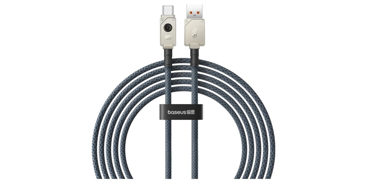 Cablu Alimentare BASEUS Unbreakable USB-C 100W 2m Alb