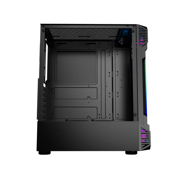 Carcasă PC PRO GAMING ZERG Mid Tower ARGB Negru - imagine 5