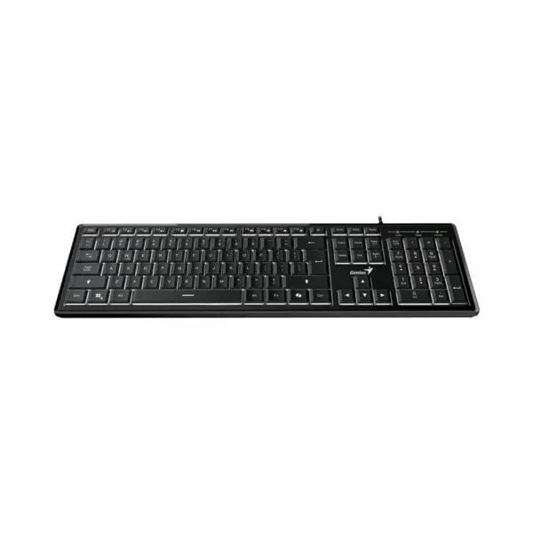 Tastatură GENIUS SlimStar 820 USB Multimedia 104 Taste Negru