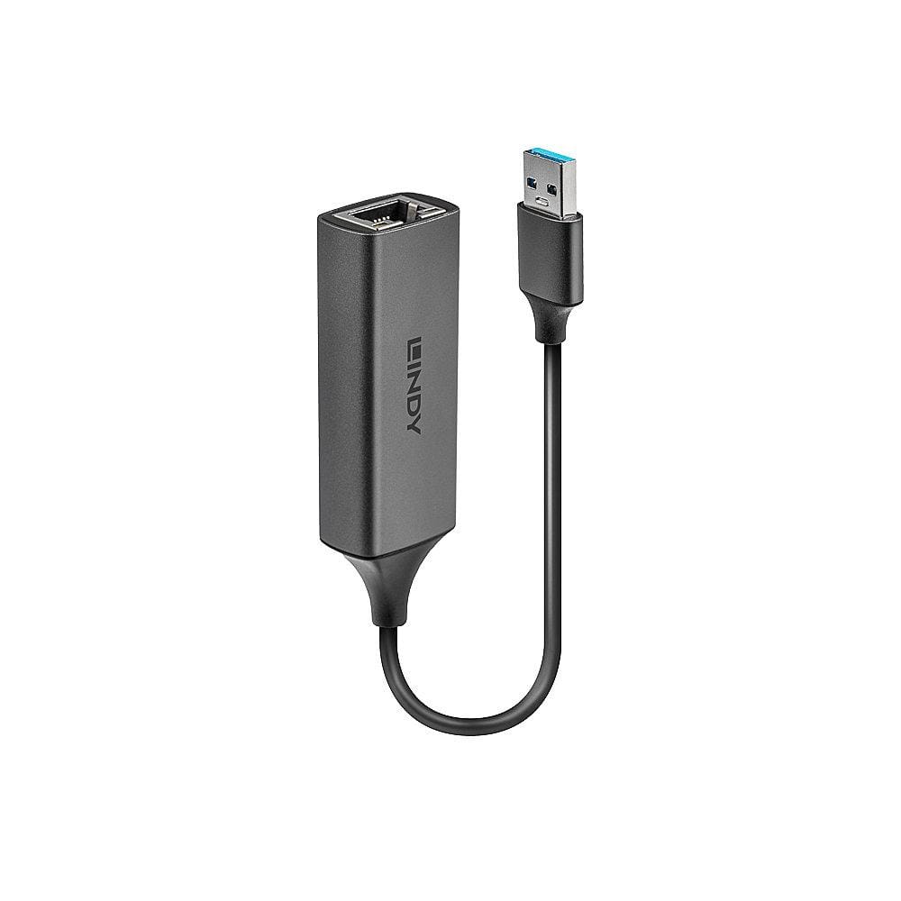 Adaptor USB LINDY 3.0 Gigabit Ethernet USB-A 1 Port RJ-45 Argintiu