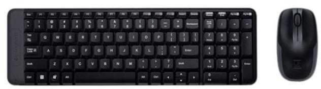 Kit Tastatură și Mouse Wireless LOGITECH MK220 Negru 920-003161